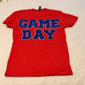 Gildan Red and Blue Game Day T-Shirt
